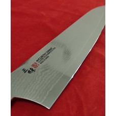 Mcusta ZANMAI Classic Damascus Black Pakka нож Chef-Gyuto 210mm HKB-3005D
