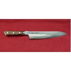 ZANMAI Classic Premium Damascus Irinwood нож Гиото - Gyuto 210mm HKI-3005D