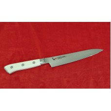 Mcusta ZANMAI Classic Damascus Corian HKC-3002D нож Petty -Пети 150mm
