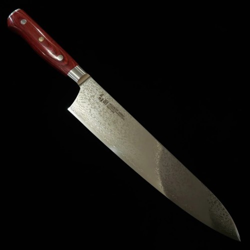 Mcusta ZANMAI Classic Pro Damascus Flame 3 нож Гиото 210мм ZCPR3-8005D Mcusta ZANMAI Classic Pro Damascus Flame 3 нож Гиото 210мм ZCPR3-8005D