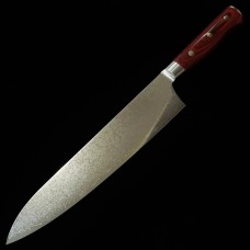 Mcusta ZANMAI Classic Pro Damascus Flame 3 нож Гиото 210мм ZCPR3-8005D