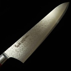 Mcusta ZANMAI Classic Pro Damascus Flame 3 нож Гиото 210мм ZCPR3-8005D