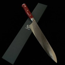 Mcusta ZANMAI Classic Pro Damascus Flame 3 нож Гиото 210мм ZCPR3-8005D