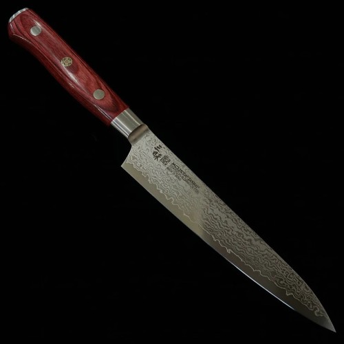 Mcusta ZANMAI Classic Pro Damascus Flame 3 Нож Petty 150mm ZCPR3-8002D Mcusta ZANMAI Classic Pro Damascus Flame 3 Нож Petty 150mm ZCPR3-8002D