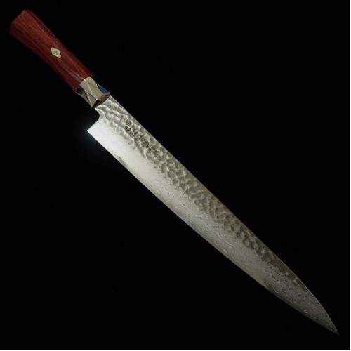 MCUSTA ZANMAI SUPREME 3 HAMMERED нож Sujihiki 240mm ZSHR3-4010DH