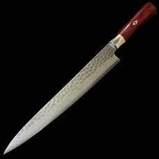 MCUSTA ZANMAI SUPREME 3 HAMMERED нож Sujihiki 240mm ZSHR3-4010DH