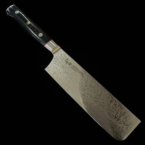 Mcusta ZANMAI Classic Pro 3 Damascus Zebra нож Nakiri 165mm ZCPZ3-8008D Mcusta ZANMAI Classic Pro 3 Damascus Zebra нож Nakiri 165mm ZCPZ3-8008D