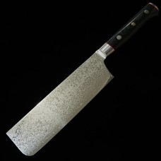 Mcusta ZANMAI Classic Pro 3 Damascus Zebra нож Nakiri 165mm ZCPZ3-8008D