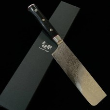Mcusta ZANMAI Classic Pro 3 Damascus Zebra нож Nakiri 165mm ZCPZ3-8008D