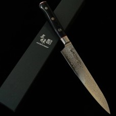 ZANMAI Classic Pro 3 Damascus Zebra нож Пети-Petty 150mm ZCPZ3-8002D