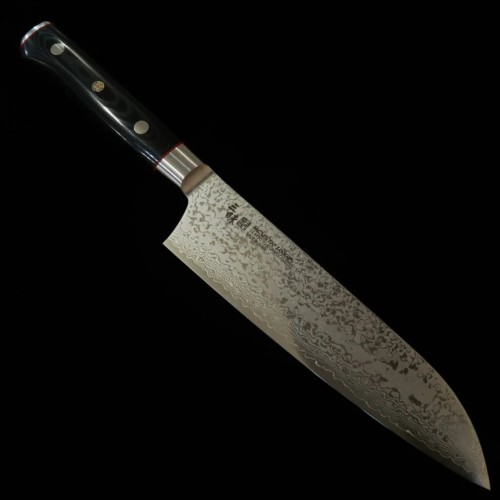 Mcusta ZANMAI Classic Pro 3 Damascus Flame Нож Santoku 180mm ZCPZ3-8003D Mcusta ZANMAI Classic Pro 3 Damascus Flame Нож Santoku 180mm ZCPZ3-8003D