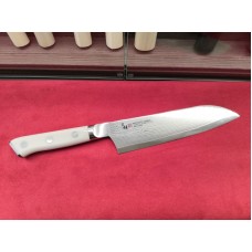 Mcusta ZANMAI Classic Damascus-Corian Santoku нож 180mm HKB/C-3003D