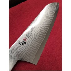 Mcusta ZANMAI Classic Damascus-Corian Santoku нож 180mm HKB/C-3003D