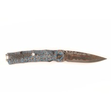 Mcusta MC-33C-FGB-B 25th Anniversary Shinra Take Дръжка Carbon Fiber/Blue G10 Limited Edition 100бр