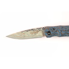 Mcusta MC-33C-FGB-B 25th Anniversary Shinra Take Дръжка Carbon Fiber/Blue G10 Limited Edition 100бр