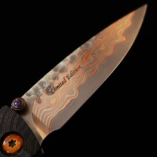 Mcusta MC-33C-SG10 25th Anniversary Shinra Take дръжка Bamboo Design Black G10/Copper Limited Edition 100бр.