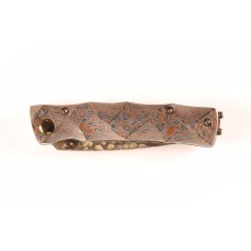 Mcusta MC-33RD 25th Anniversary Shinra Take Дръжка Mokume Damascus Limited Edition 50бр Mcusta MC-33RD 25th Anniversary Shinra Take Дръжка Mokume Damascus Limited Edition 50бр