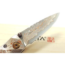 Mcusta MC-33RD 25th Anniversary Shinra Take Дръжка Mokume Damascus Limited Edition 50бр Mcusta MC-33RD 25th Anniversary Shinra Take Дръжка Mokume Damascus Limited Edition 50бр