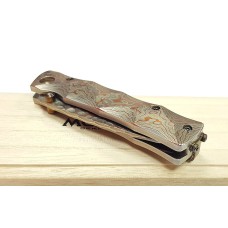 Mcusta MC-33RD 25th Anniversary Shinra Take Дръжка Mokume Damascus Limited Edition 50бр Mcusta MC-33RD 25th Anniversary Shinra Take Дръжка Mokume Damascus Limited Edition 50бр