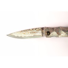 Mcusta MC-33RD 25th Anniversary Shinra Take Дръжка Mokume Damascus Limited Edition 50бр Mcusta MC-33RD 25th Anniversary Shinra Take Дръжка Mokume Damascus Limited Edition 50бр