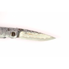 Mcusta MC-34TD 25th Anniversary Shinra Tsuchi Дръжка Damascus Limited Edition 50бр.