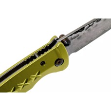 Mcusta MC-164D Tsuchi VG-10 Damascus-Жълт