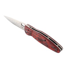 Mcusta MC-183G Sengoku Uesugi Kenshin Samurai SPG2/SG2 San Mai Red Pakkawood Сгъваем нож