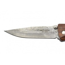 Mcusta MC-18D сгъваем-джобен нож Classic Wave, Желязно дърво