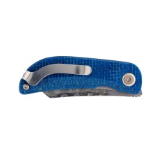 Mcusta MC-213D Petit VG-10 Damascus Orange/Blue Micarta сгъваем нож