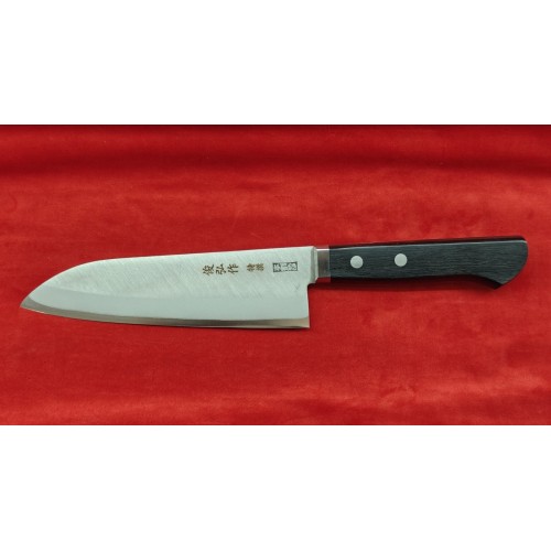 Shikisu нож Santoku-Сантоку - DP Gold 165mm