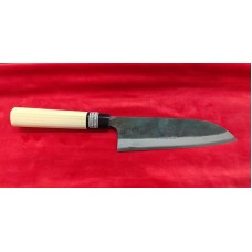 Kiyoki Нож Santoku 170mm Blue Steel 2- Универсален Kiyoki Нож Santoku 170mm Blue Steel 2- Универсален