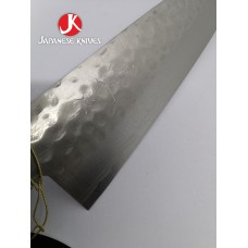 Matsutami нож на Главния готвач-Гиото-Шеф 180mm VG10 Damascus - Махагон