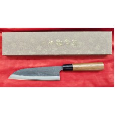 Mitokane Sajo-Нож Сантоку-Santoku - Blue Steel 2, 170mm