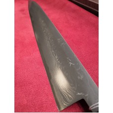 Kiokane нож Sashimi-Sujihiki-Yanagiba Blue Steel 2 Damascus 278mm Kiokane нож Sashimi-Sujihiki-Yanagiba Blue Steel 2 Damascus 278mm