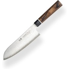 SENZO Black Damascus VG-10 нож Santoku-Сантоку 167mm BD-04 SENZO Black Damascus VG-10 нож Santoku-Сантоку 167mm BD-04