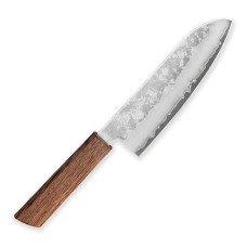 SENZO Retro Ginsan-Silver 3 нож Сантоку-Santoku 167mm GS-03