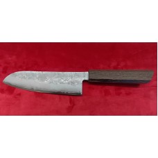 SENZO Retro Ginsan-Silver 3 нож Сантоку-Santoku 167mm GS-03