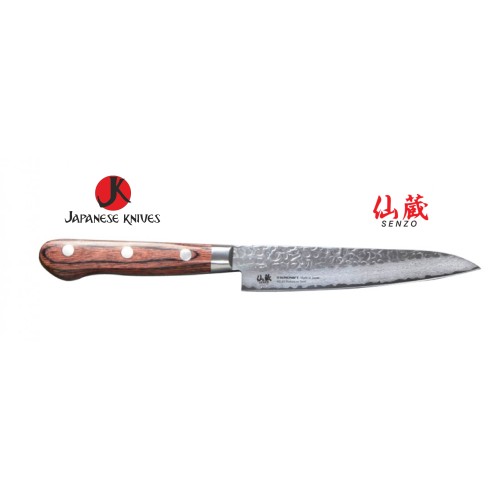 Senzo Universal VG-10 Damascus нож Пети-Petty 150mm FT-08 Senzo Universal VG-10 Damascus нож Пети-Petty 150mm FT-08